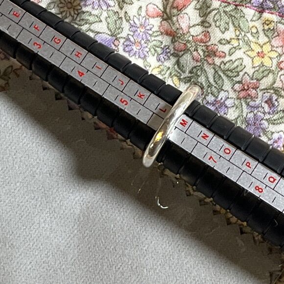 Pandora Sterling Silver & 14k Gold Halo Ring Gift Bag And Cloth Size 6 - Picture 8 of 10